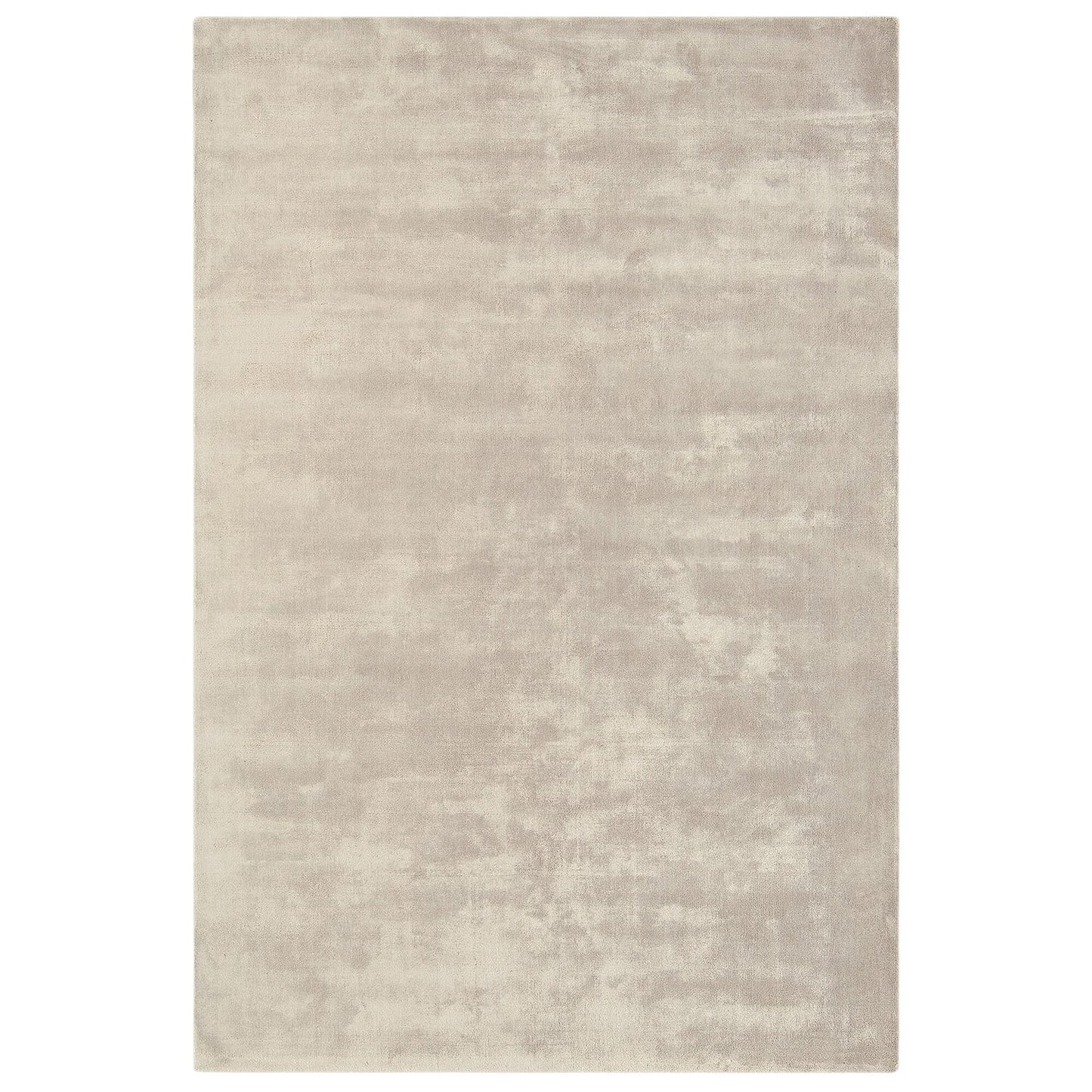 Beige area rug on a white background