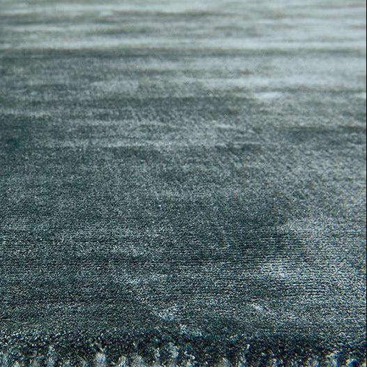 petrol rug corner on a white background