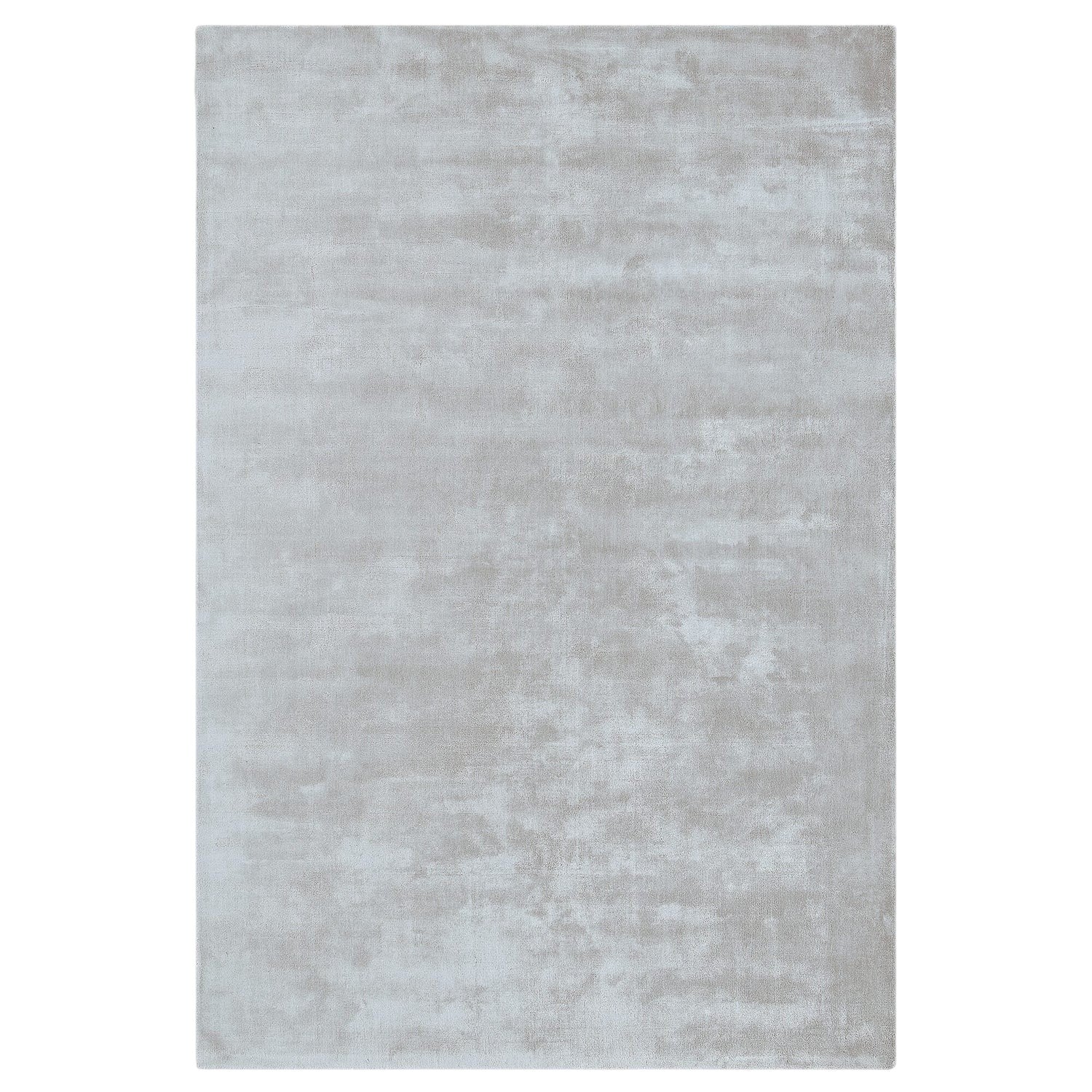 Gray textured rug on a white background