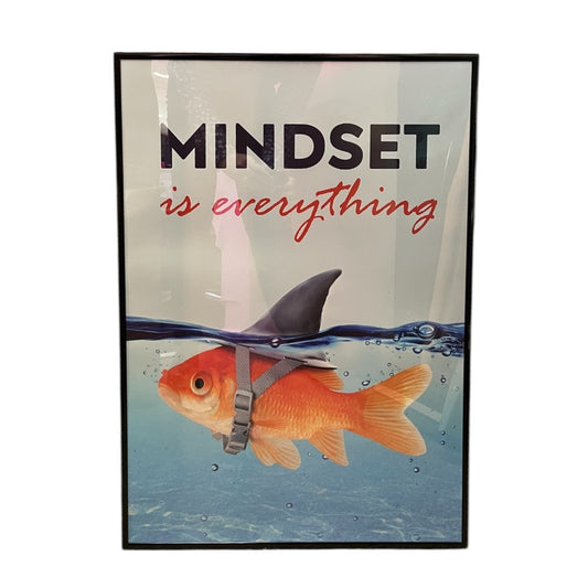 Mindset Is Everything Framed Poster