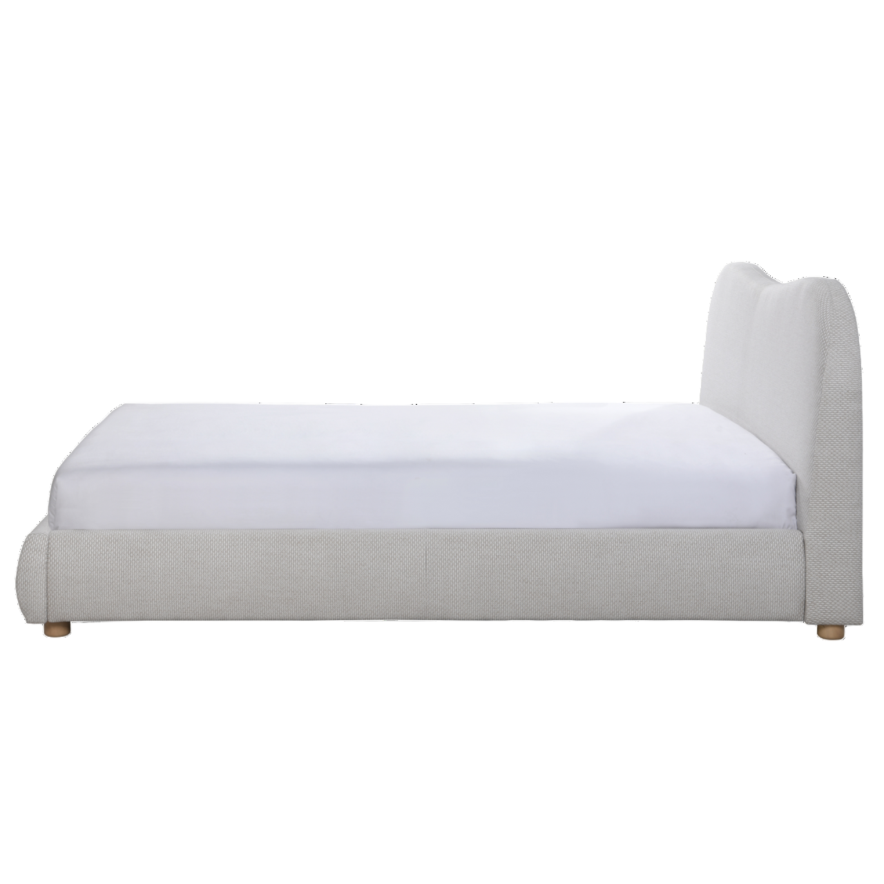 Natural Wave Bed Frame