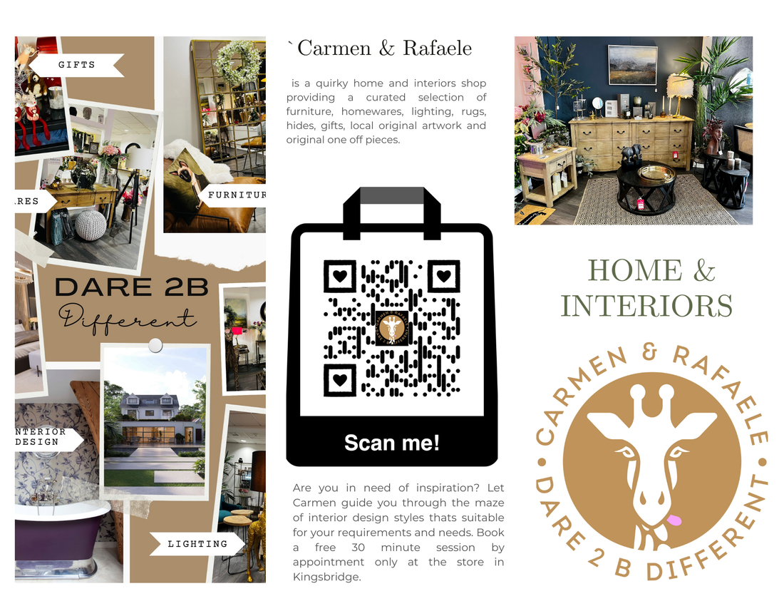 New promotional Carmen & Rafaele sales leaflet