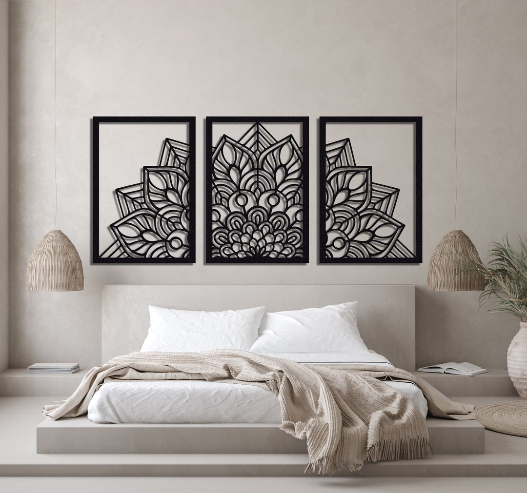 Metal Mandala Wall Art