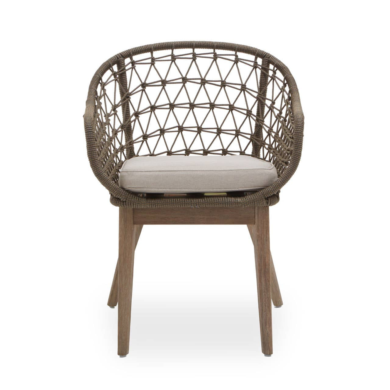Amalfi Fabric and Rope Chair