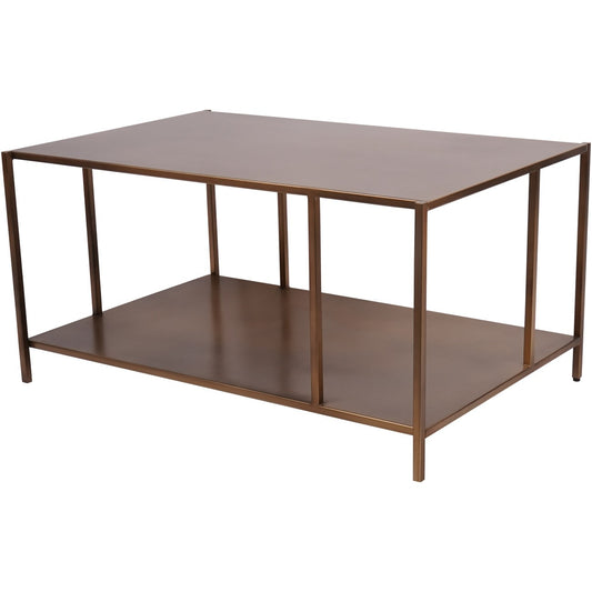 Brushed Bronze Coffee Table