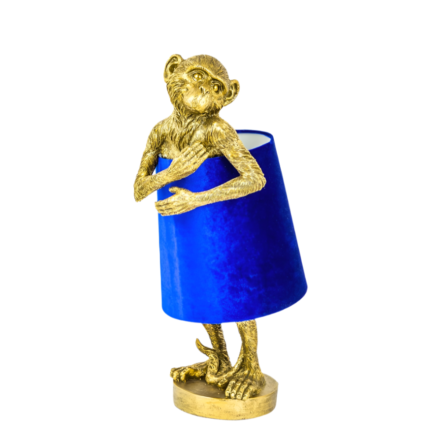Cheeky Monkey Gold Table Lamp