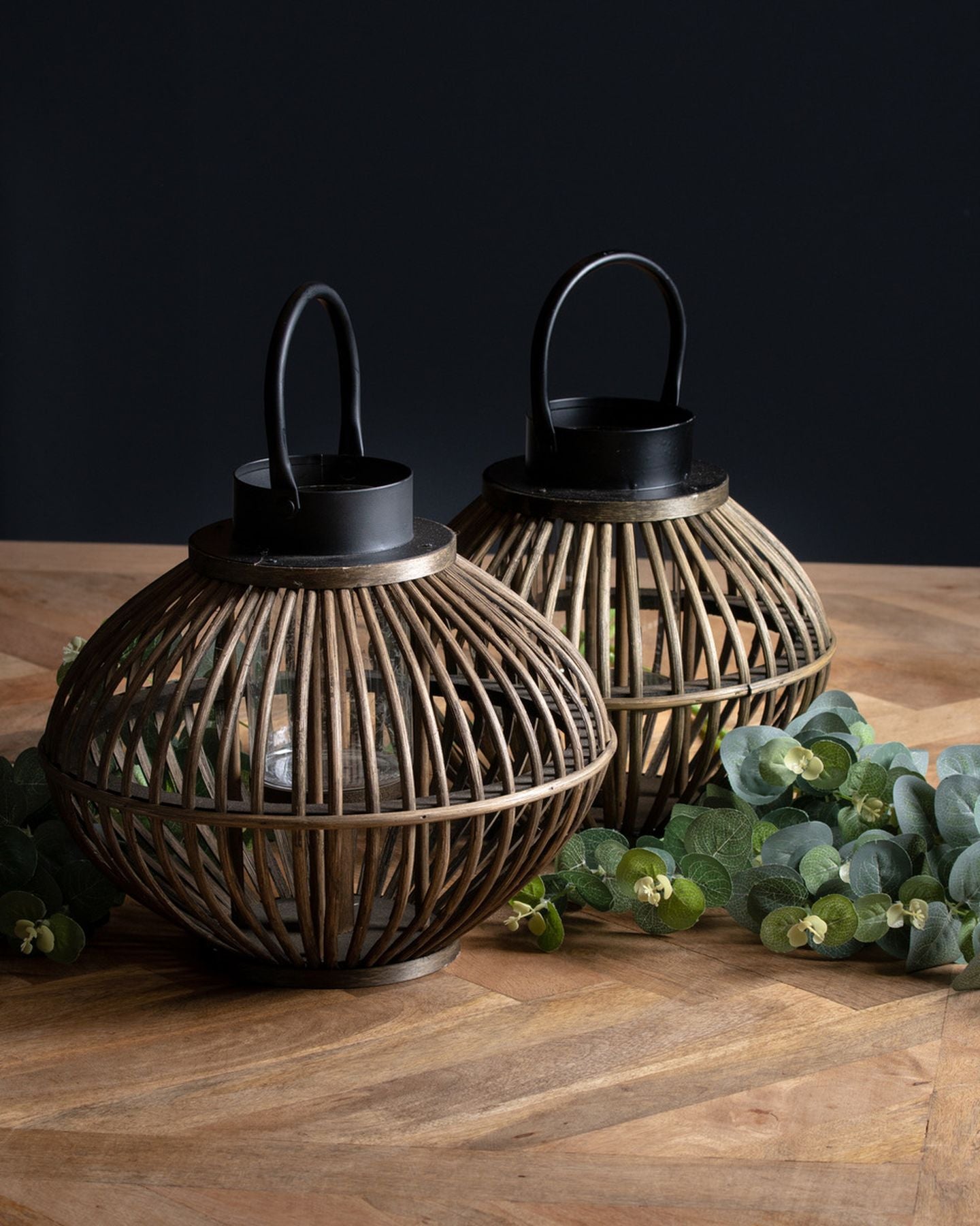 Colonial External Bamboo Lantern