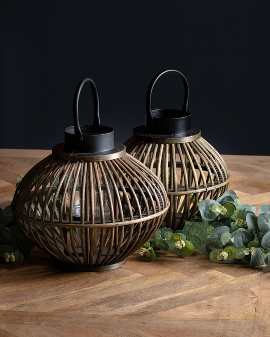 Colonial External Bamboo Lantern
