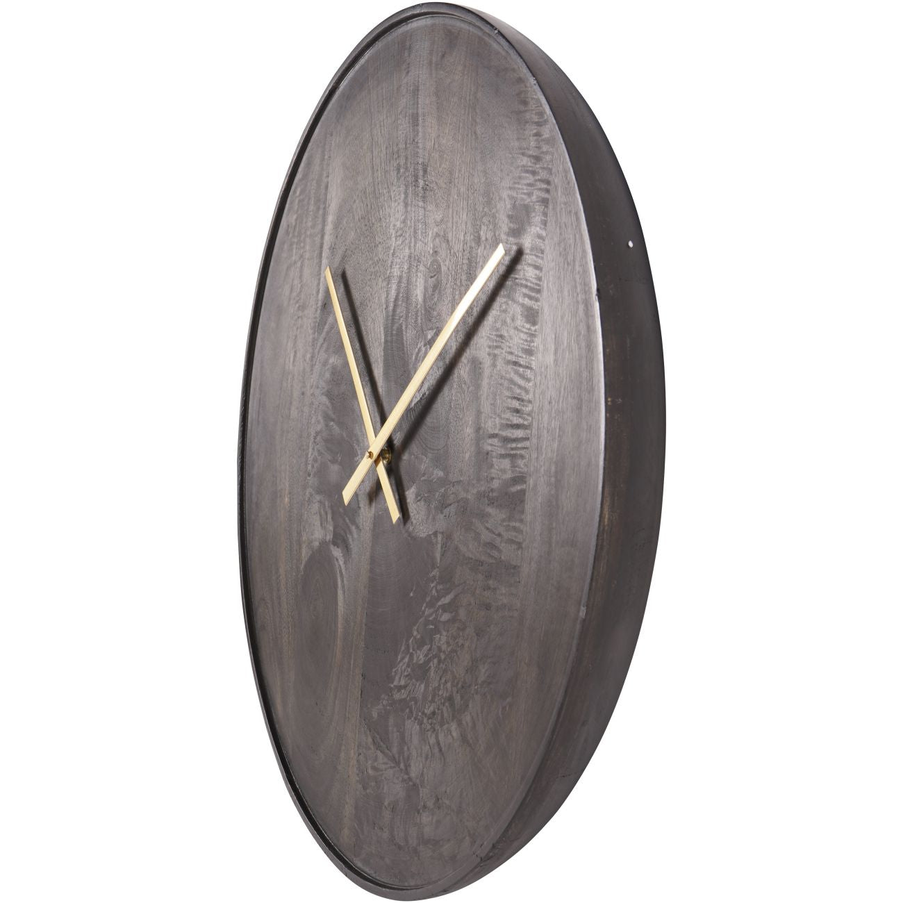 Dark Mango Wood Wall Clock