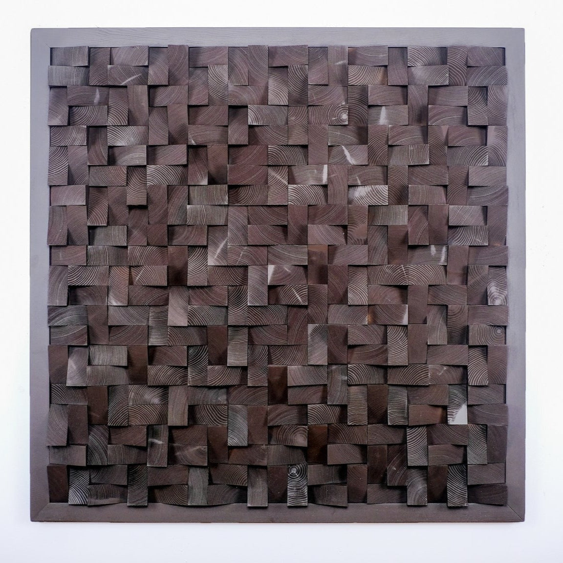 Diamond Cube Wood Wall Art