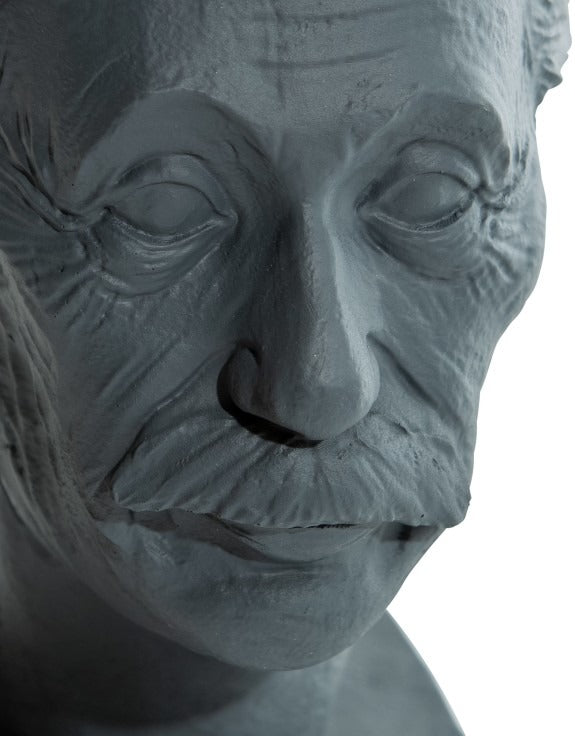 Grey Einstein Ornament / Headphone Holder
