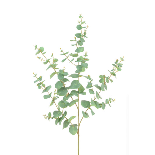 Faux Plant Artificial Green Long Stemmed Eucalyptus 