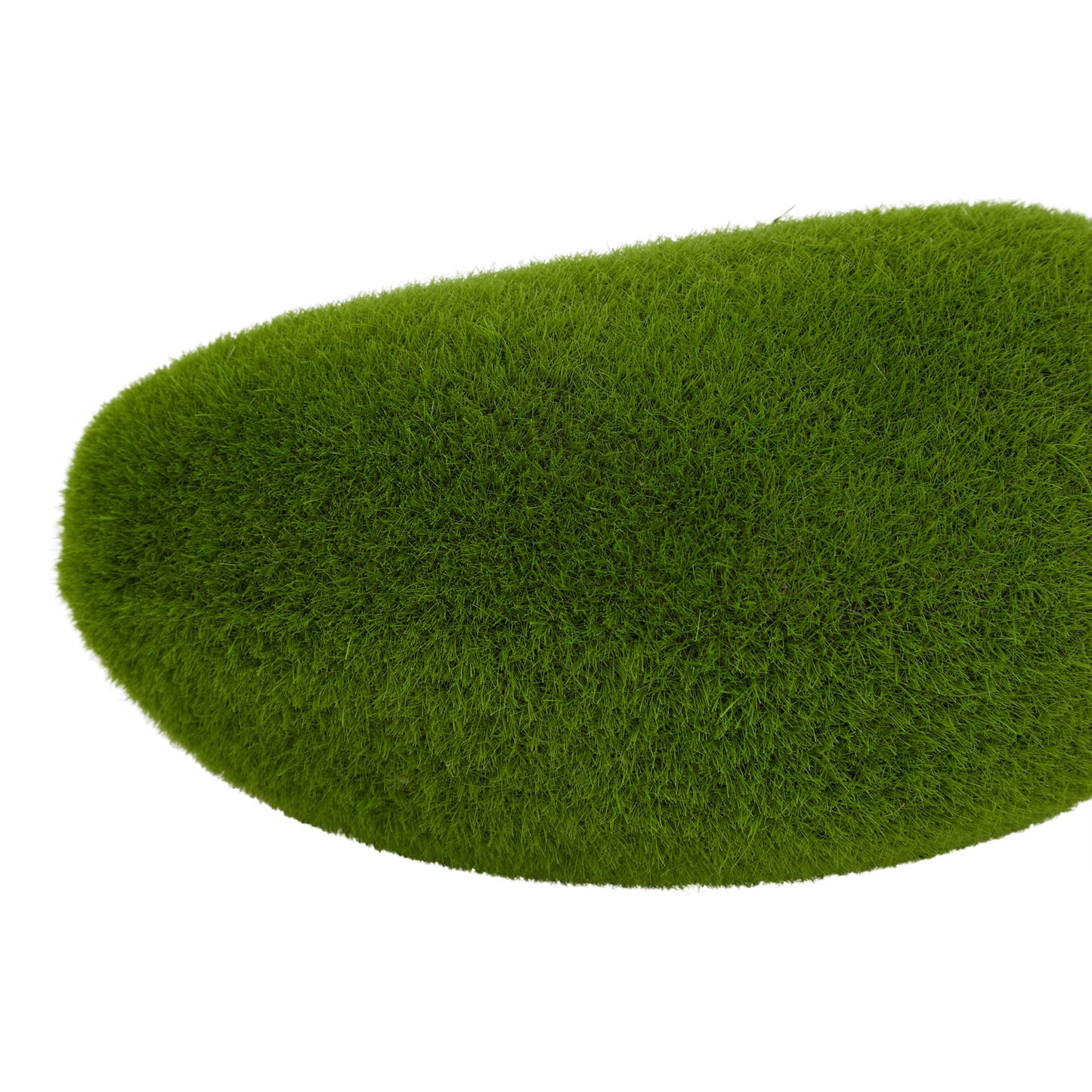 Faux Moss Pebble Trio