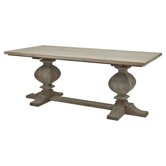 French Mango Wood Dining Table