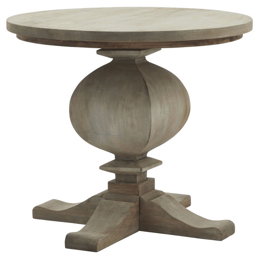 French Mango Wood Side Table