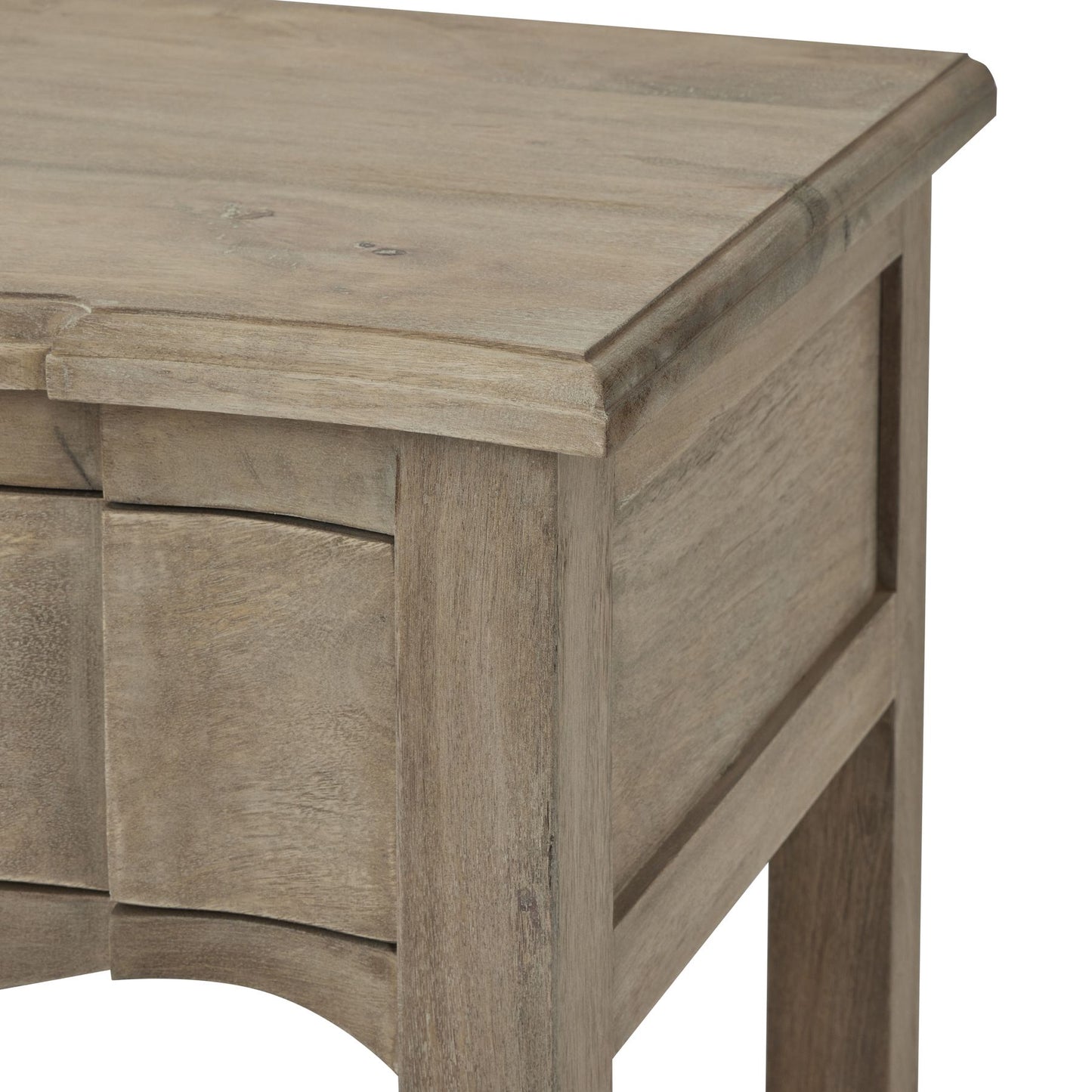 French Mango Wood Side Table