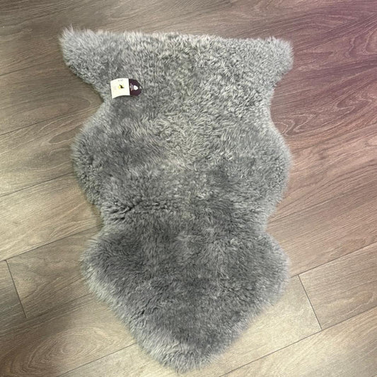 Grey Tibetan Sheepskin Hide