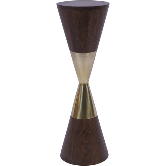 Wooden Hourglass Coffee Table