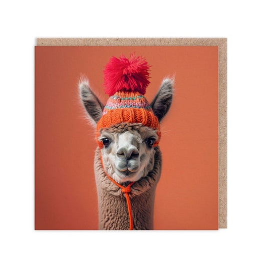 Llama Greeting Card