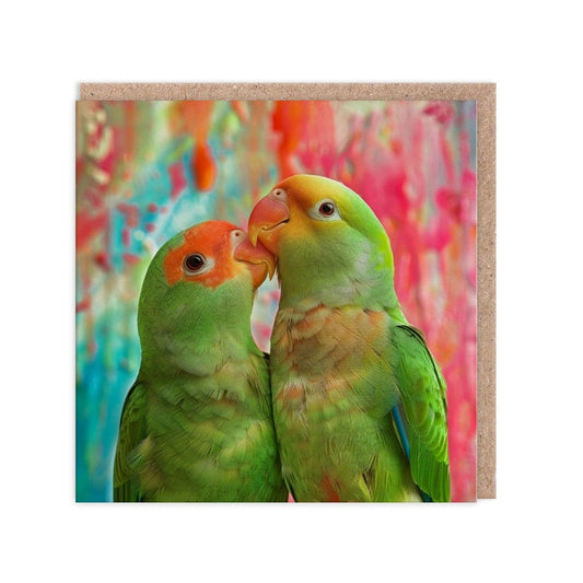 Love Birds Couples Card