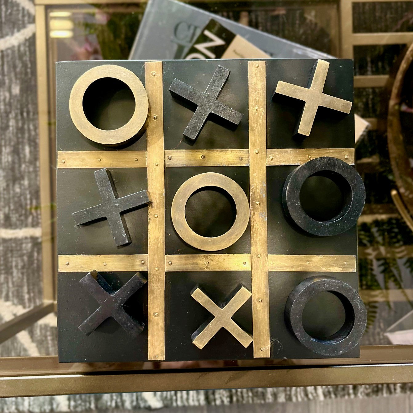 Luxury Coffee Table Noughts and Crosses Game