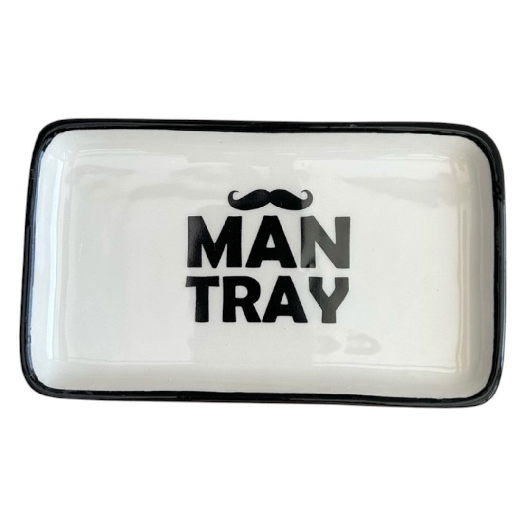 'Man Tray' Ceramic Dish
