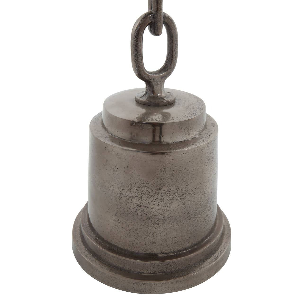 Nickel Bell Side Table