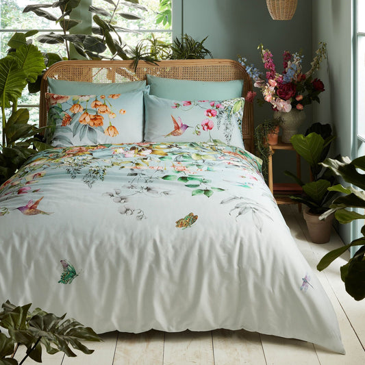 Blue Paradise Flora Bed Linen