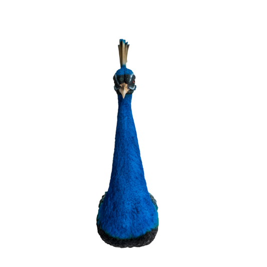 Blue Peacock Head Wall Decoration