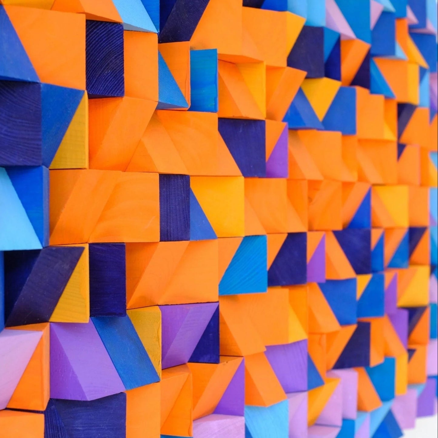 'Rainbow' Wood Wall Art