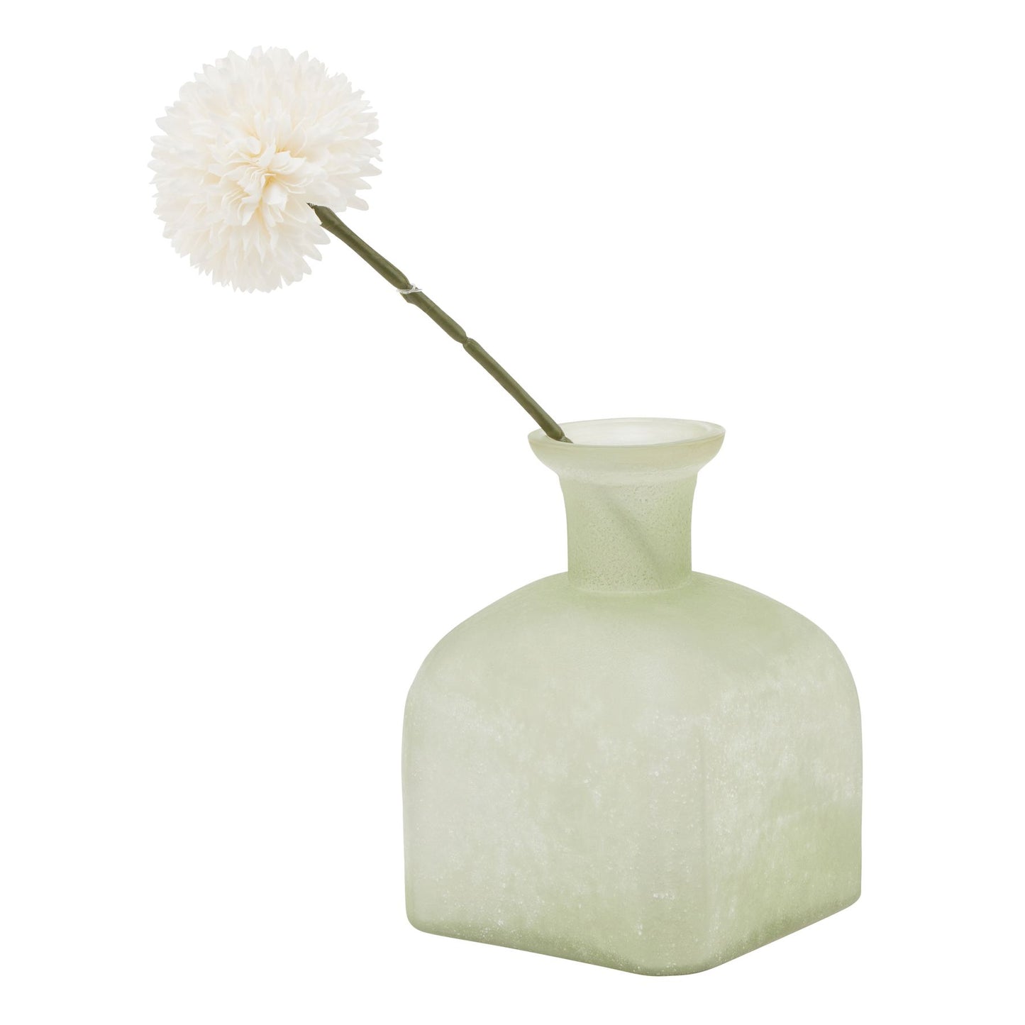 Sage Glass Candle Holder
