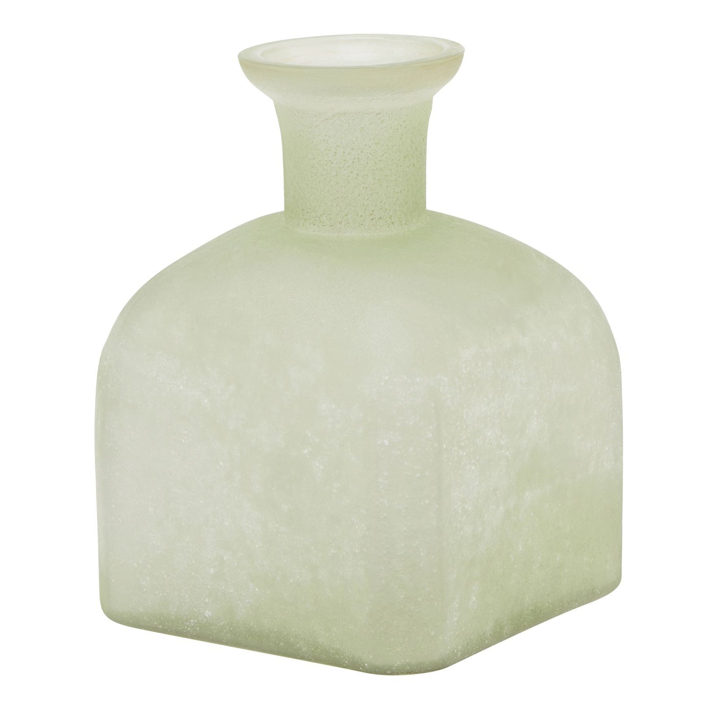 Sage Glass Candle Holder