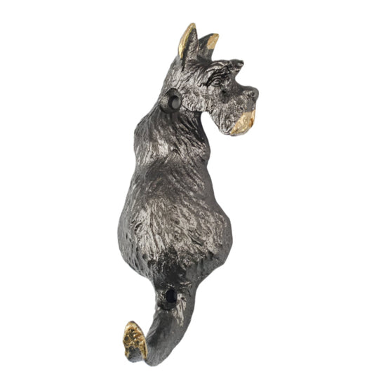 Cast Iron Scottie Dog Hook