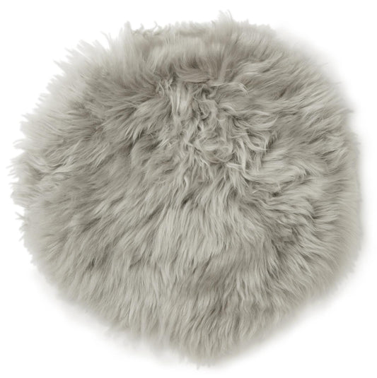 Sheepskin Seat Pad — Available in Silver and Beige