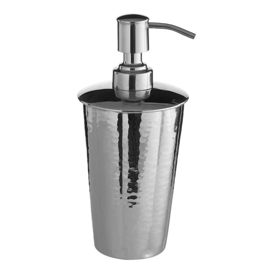 Silver Nickel Ripple Lotion Dispenser