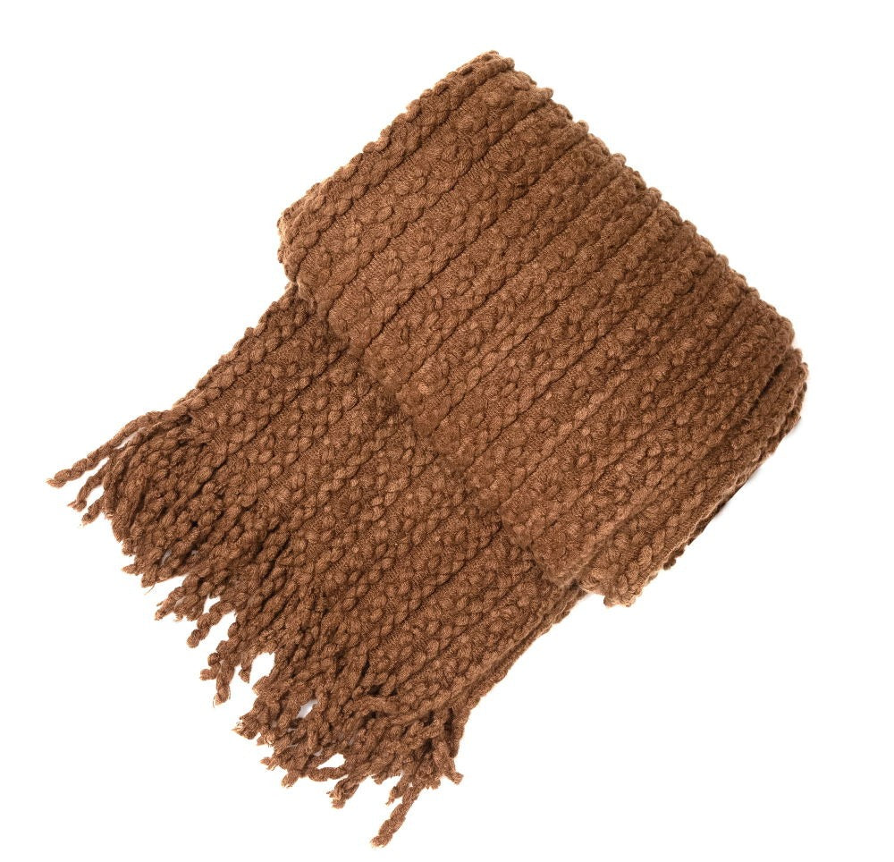Tassel Throw (Various Colours)