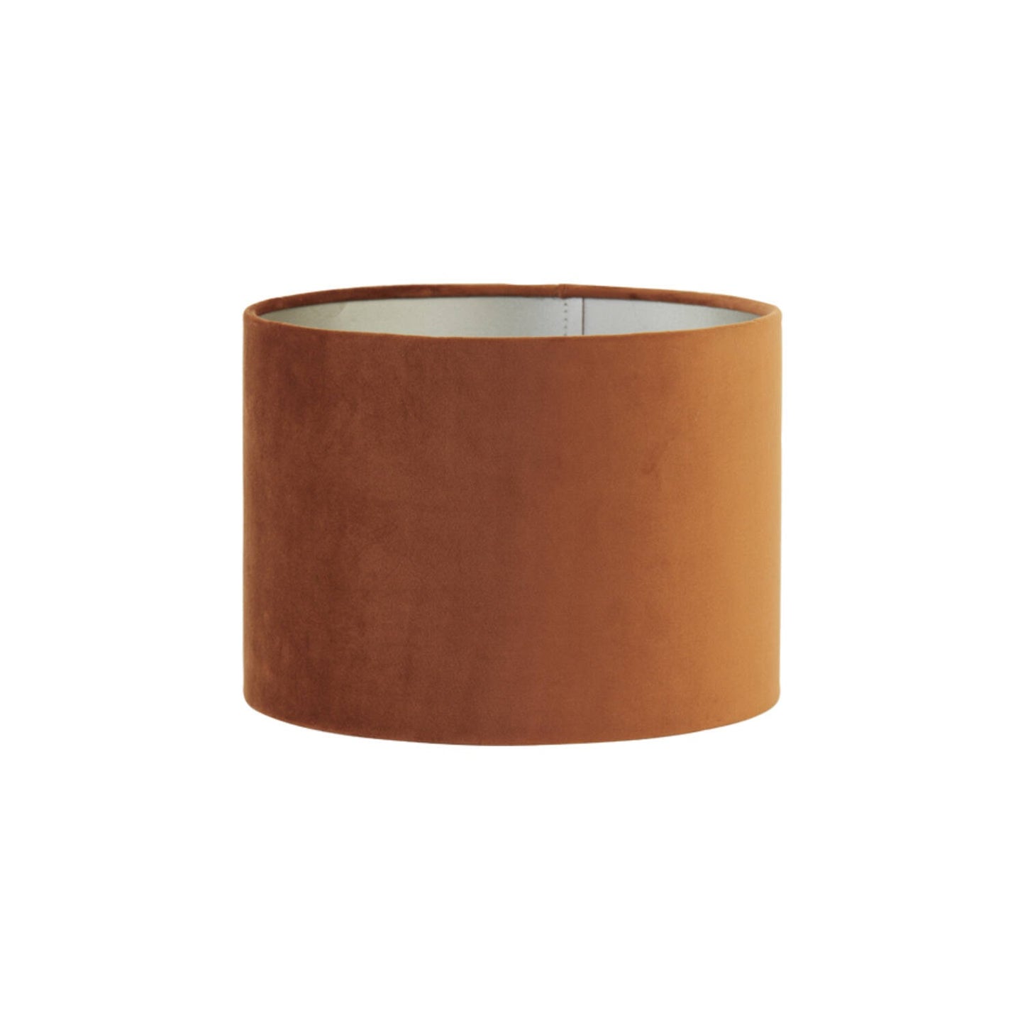 Terracotta Velour Velvet Lampshade