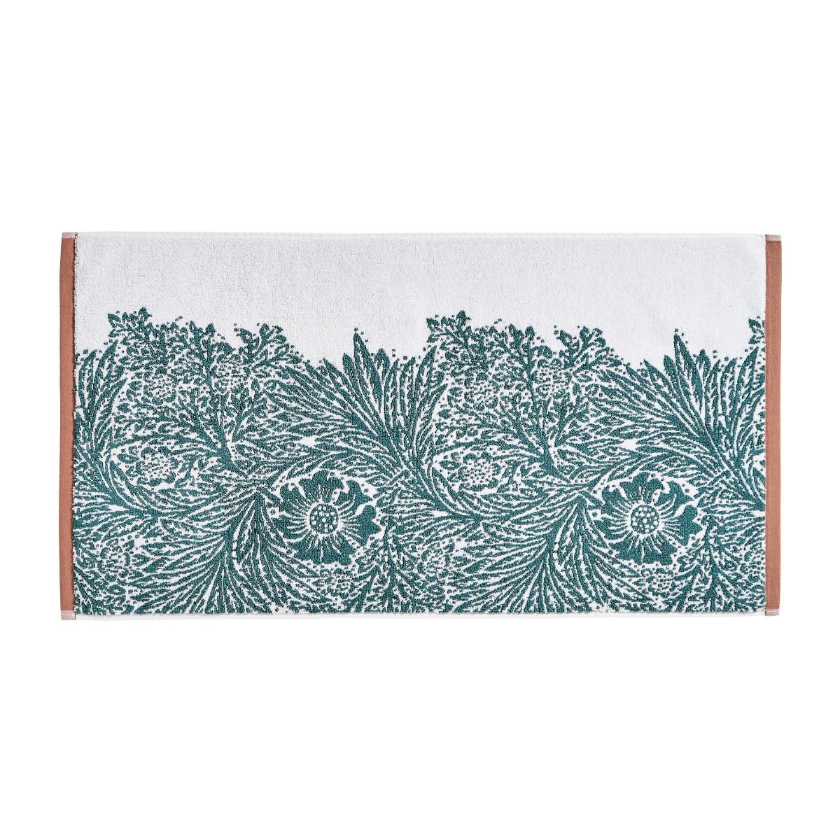 William Morris Turquoise Blue Marigold Bath Mat