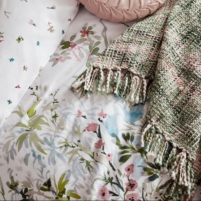 Watercolour Wild Flower Bed Linen