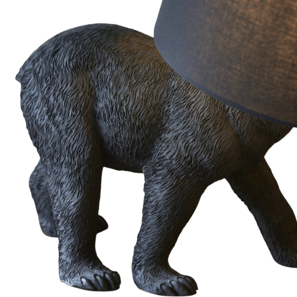 Black Bear Table Lamp