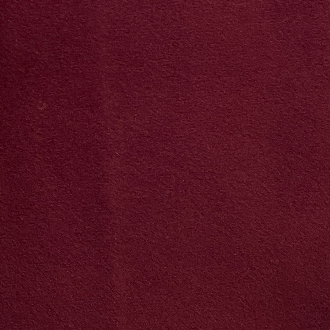 Velvet Ripple Round Stool - Olive or Burgundy