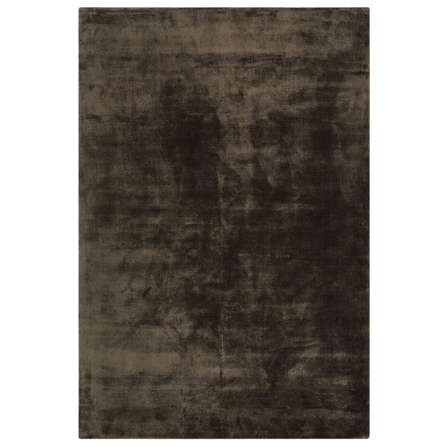 Dark charcoal textured rug on a white background