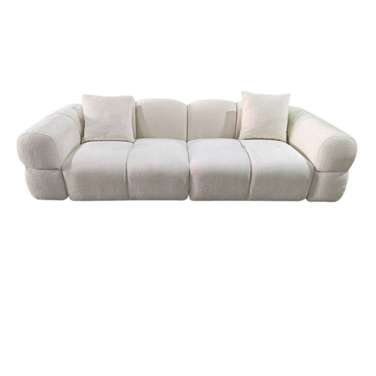 Cloud Form Large Cream Sofa