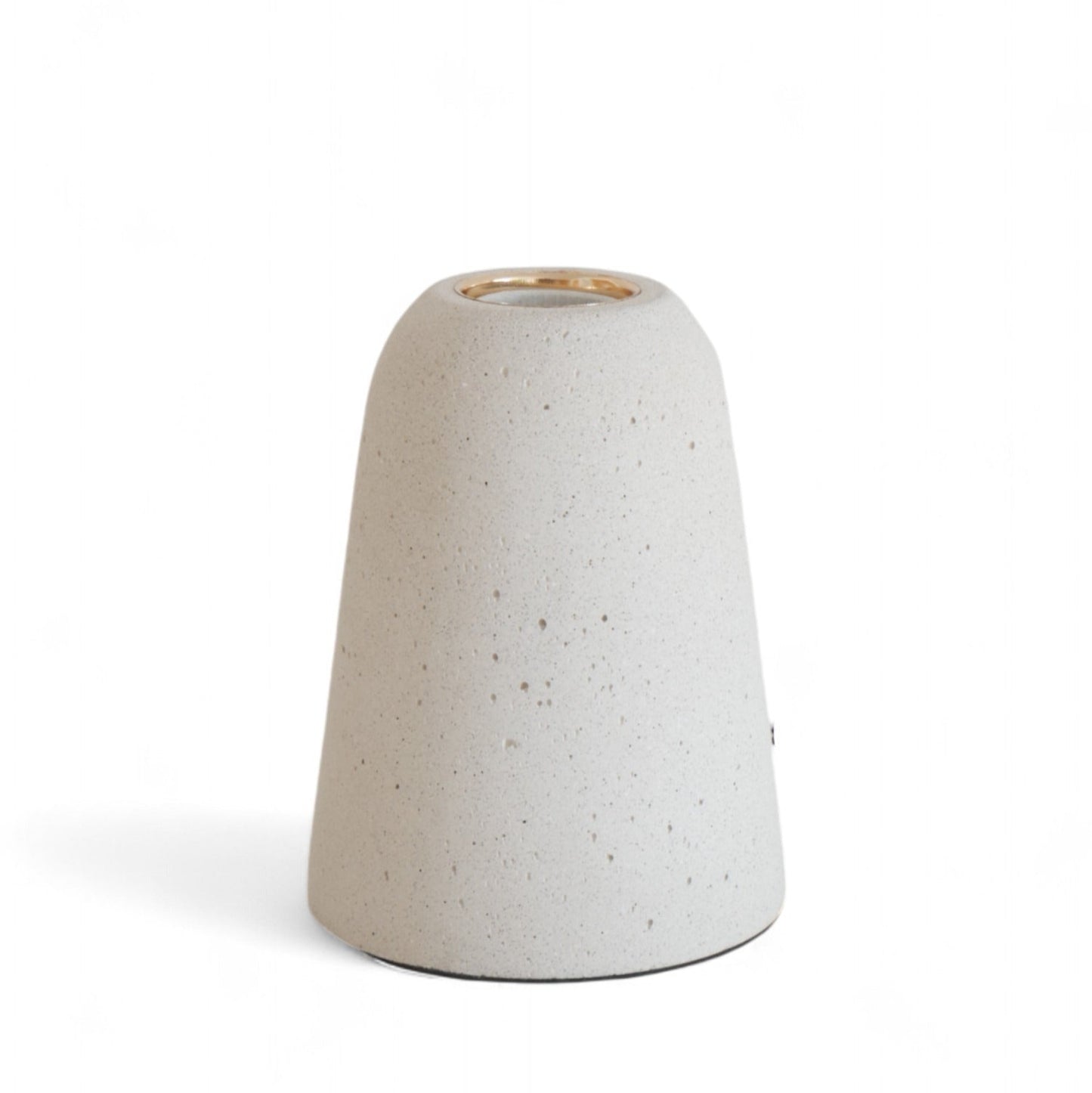 Concrete LED Lamp Base