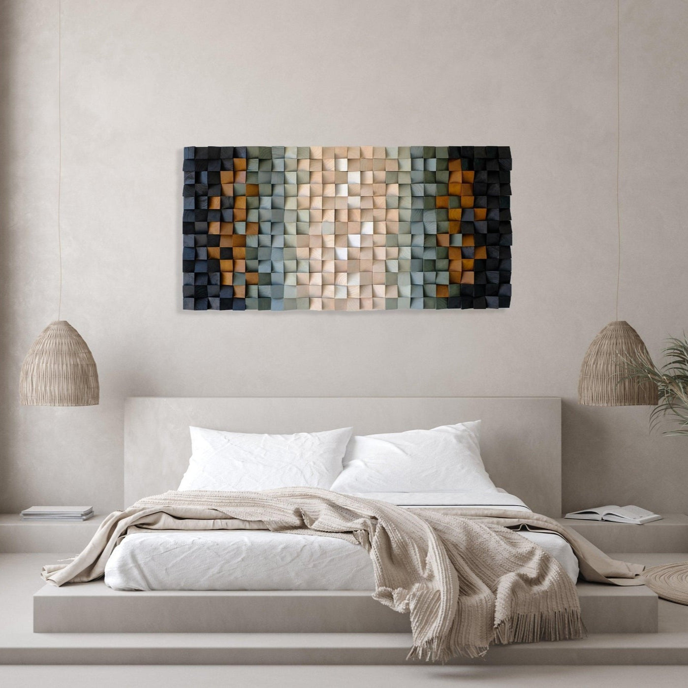 'Earth' Wood Wall Art