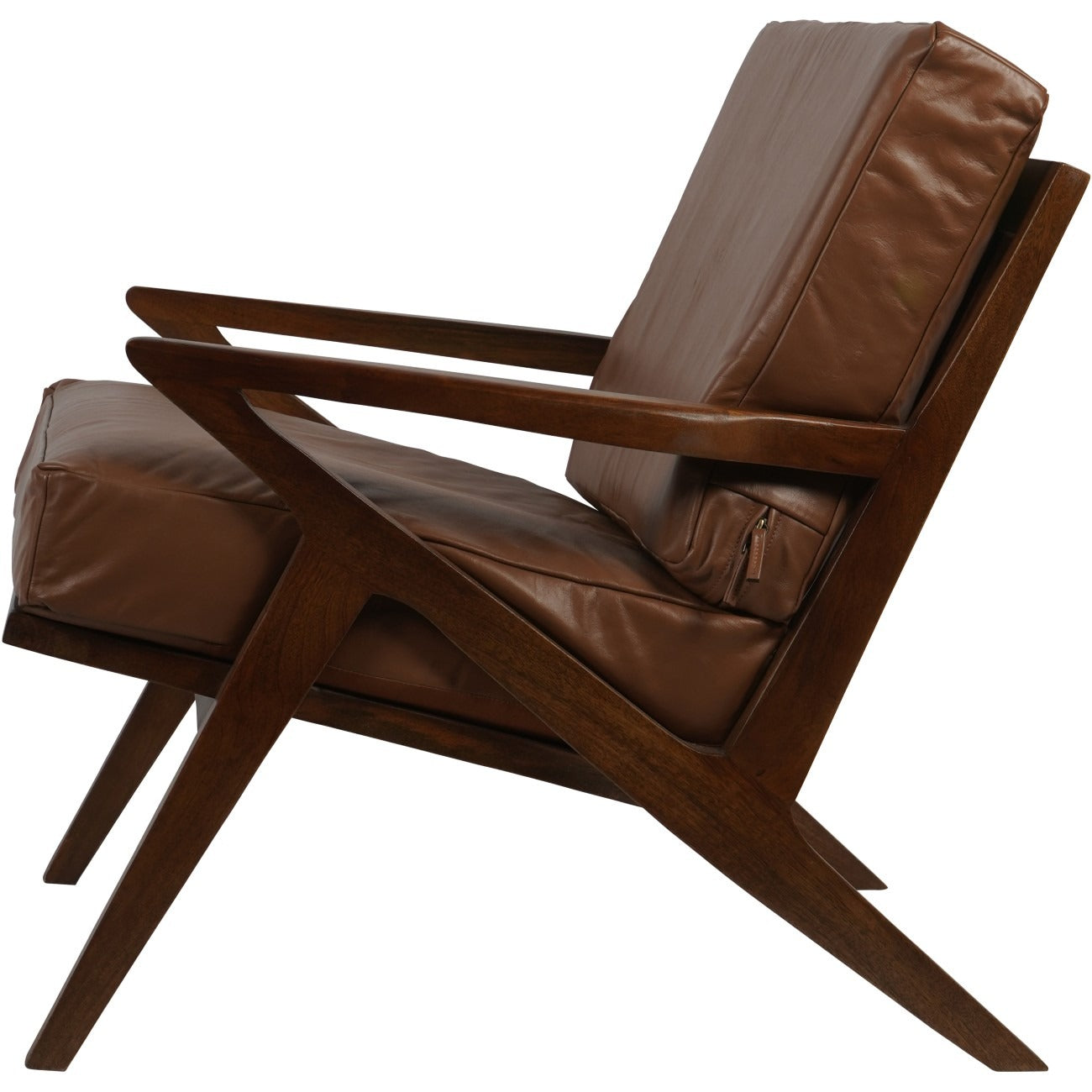 Heritage Wood And Leather Chair