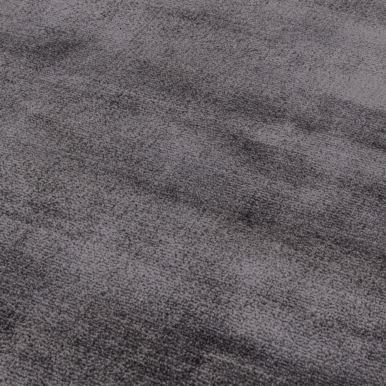 Close-up of gray textured rug