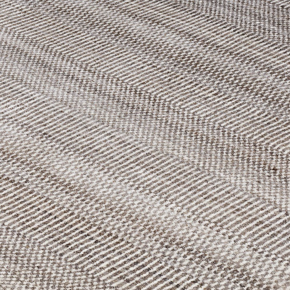 Close-up of a textured fabric with a wavy pattern