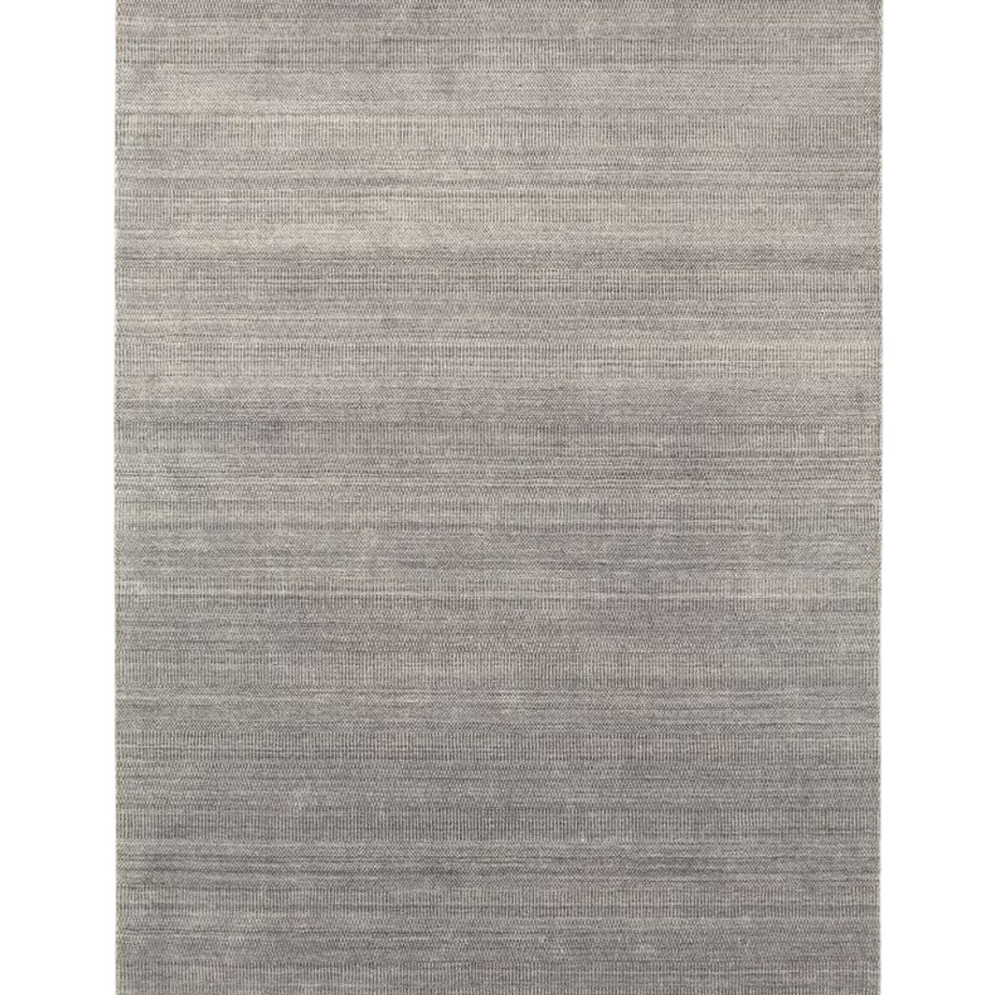 Textured gray rug on a white background