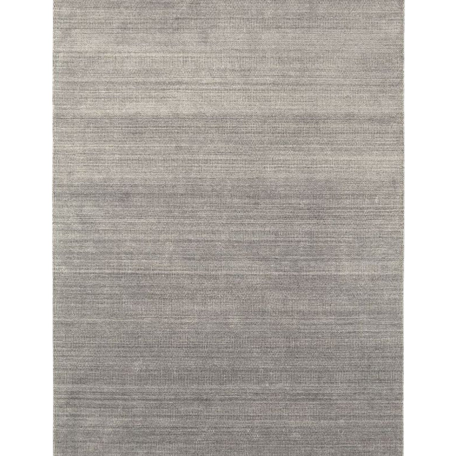 Textured gray rug on a white background
